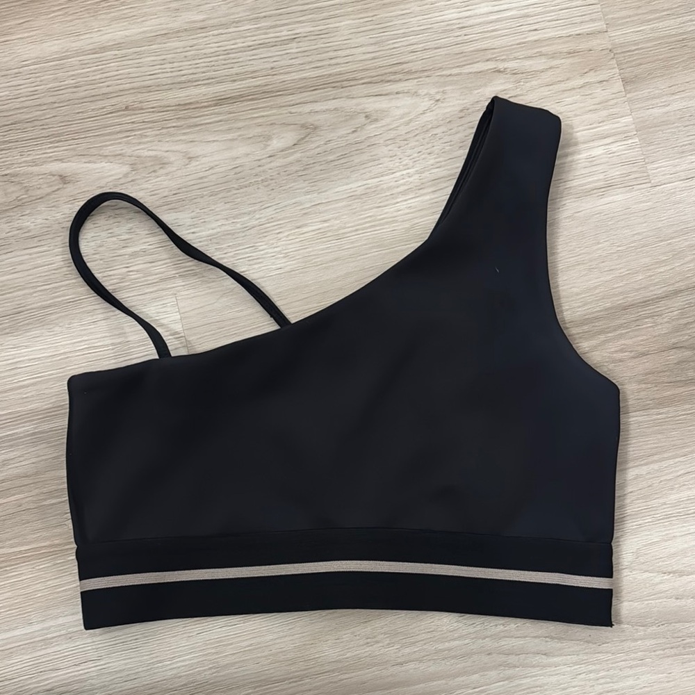 Tan Lines by Ayla size M asymmetrical sports bra